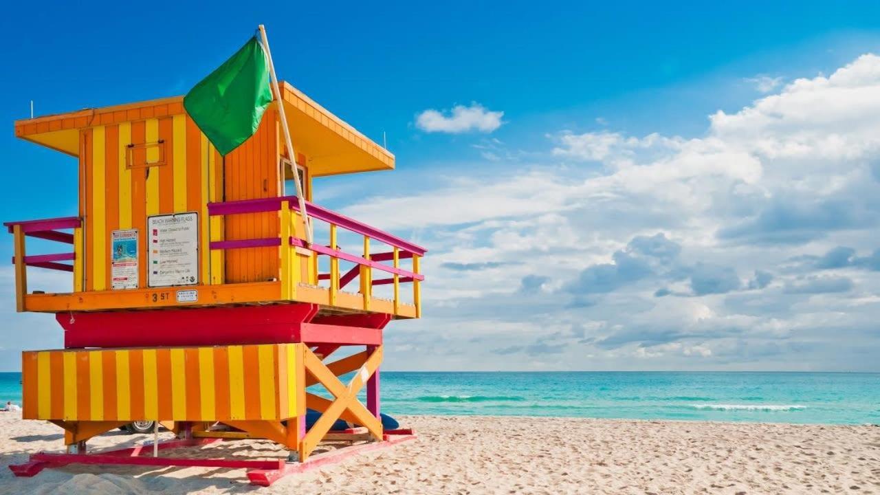 South Beach Free Parking Family & Pet Friendly Walk To Beach & Bay Miami Beach Bagian luar foto